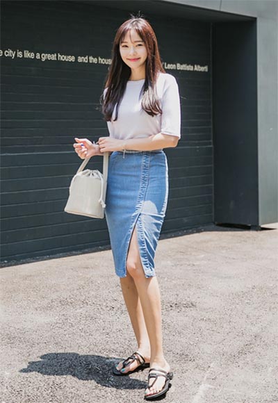 กระโปรงยีนส์ กระโปรงยีนส์