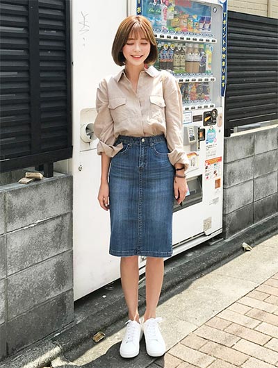 กระโปรงยีนส์ กระโปรงยีนส์