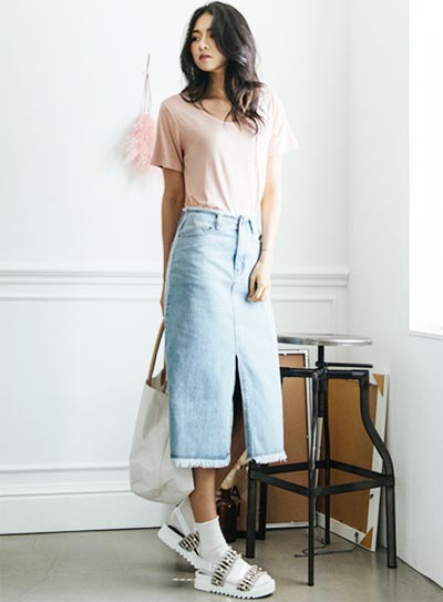 กระโปรงยีนส์ กระโปรงยีนส์