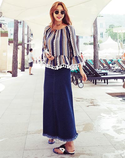 กระโปรงยีนส์ กระโปรงยีนส์