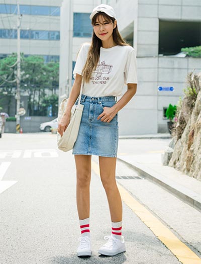 กระโปรงยีนส์ กระโปรงยีนส์