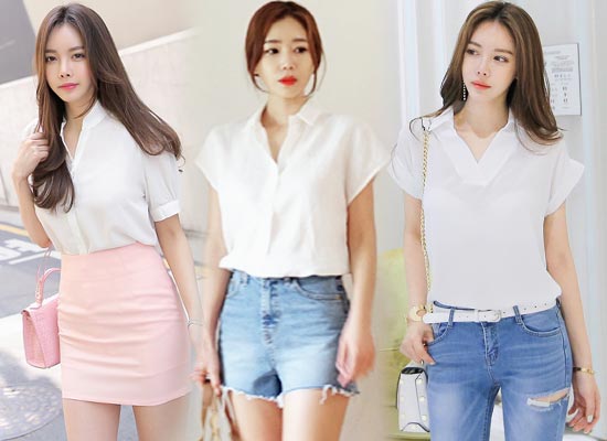 เสื้อเชิ้ตสีขาว เสื้อเชิ้ตสีขาว