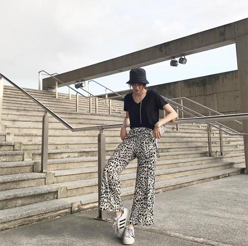 กางเกงขาบาน กางเกงขาบาน