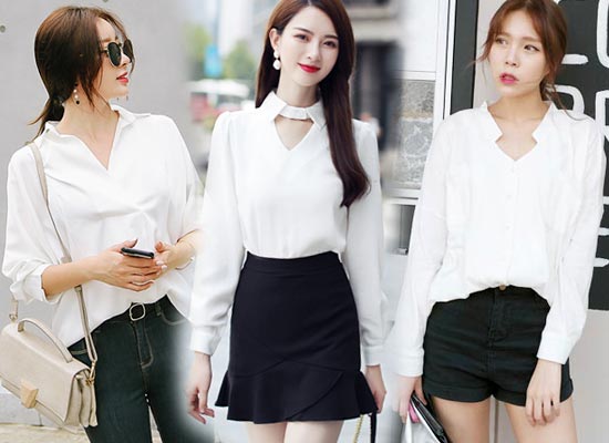 เสื้อเชิ้ตสีขาว เสื้อเชิ้ตสีขาว