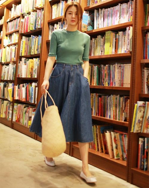 กระโปรงทรงสุ่ม กระโปรงทรงสุ่ม