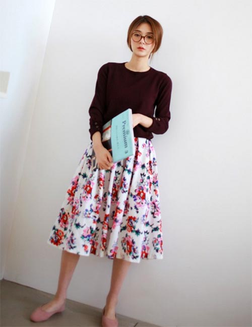 กระโปรงทรงสุ่ม กระโปรงทรงสุ่ม