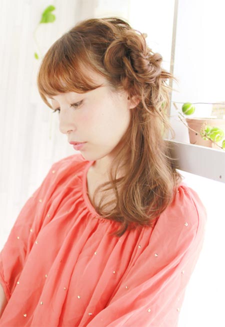 ทรงผมออกงานผมยาว ทรงผมออกงานผมยาว