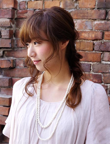 ทรงผมออกงานผมยาว ทรงผมออกงานผมยาว