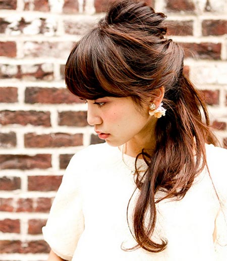 ทรงผมออกงานผมยาว ทรงผมออกงานผมยาว