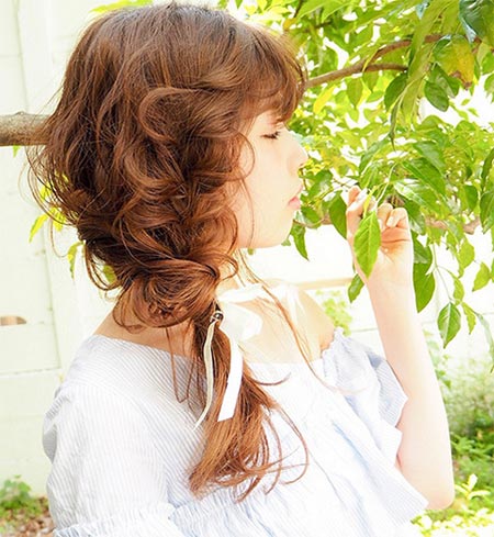 ทรงผมออกงานผมยาว ทรงผมออกงานผมยาว