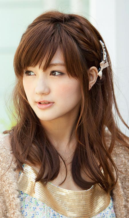 ทรงผมออกงานผมยาว ทรงผมออกงานผมยาว