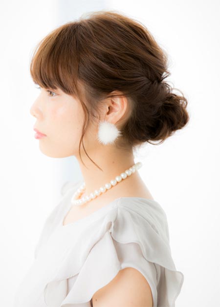 ทรงผมออกงานผมยาว ทรงผมออกงานผมยาว