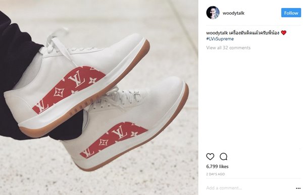 เซเลบไทย กับ Louis Vuitton x Supreme เซเลบไทย กับ Louis Vuitton x Supreme
