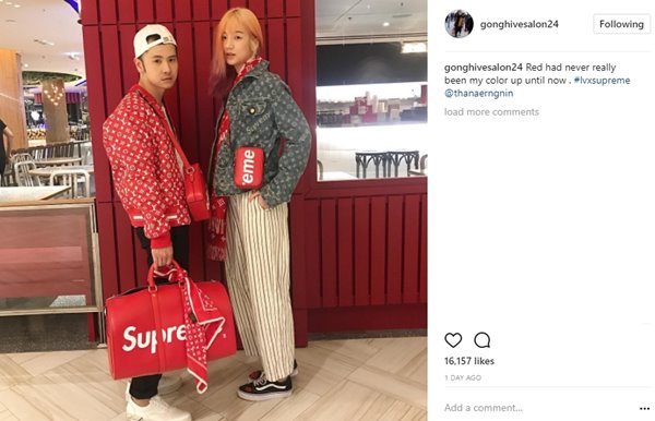 เซเลบไทย กับ Louis Vuitton x Supreme เซเลบไทย กับ Louis Vuitton x Supreme