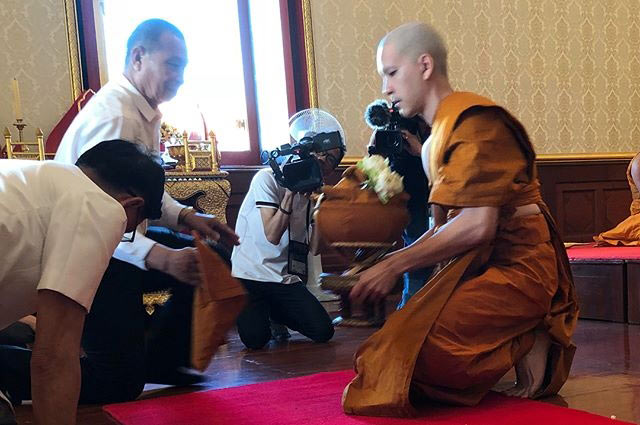 นิว วงศกร บวช นิว วงศกร บวช