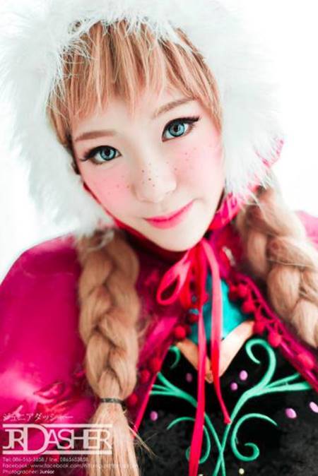 อย่างแบ๊ว !! ทับทิม มัลลิกา แปลงโฉมเป็น อันนา Frozen เหมือนเป๊ะขอบอก อย่างแบ๊ว !! ทับทิม มัลลิกา แปลงโฉมเป็น อันนา Frozen เหมือนเป๊ะขอบอก