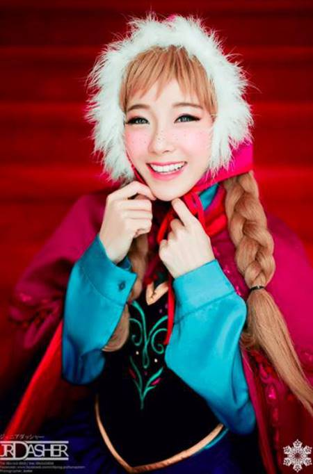 อย่างแบ๊ว !! ทับทิม มัลลิกา แปลงโฉมเป็น อันนา Frozen เหมือนเป๊ะขอบอก อย่างแบ๊ว !! ทับทิม มัลลิกา แปลงโฉมเป็น อันนา Frozen เหมือนเป๊ะขอบอก