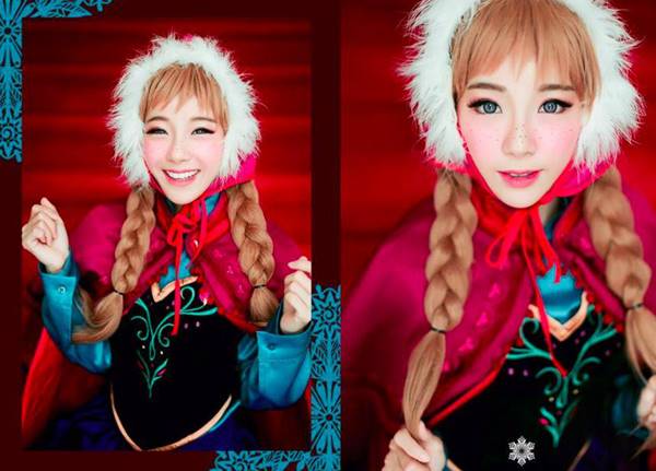 อย่างแบ๊ว !! ทับทิม มัลลิกา แปลงโฉมเป็น อันนา Frozen เหมือนเป๊ะขอบอก อย่างแบ๊ว !! ทับทิม มัลลิกา แปลงโฉมเป็น อันนา Frozen เหมือนเป๊ะขอบอก