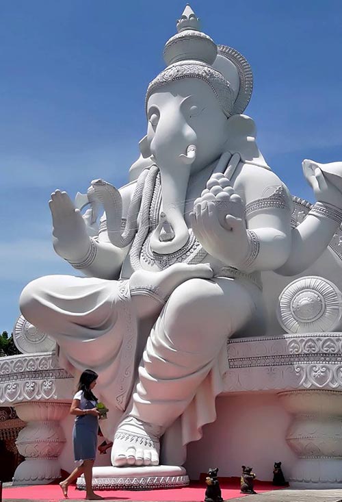 เที่ยวบางกระเจ้า วัดพราหมณ์ มหาเทวาลัย