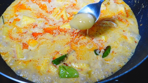 แกงคั่วสับปะรดกุ้ง แกงคั่วสับปะรดกุ้ง