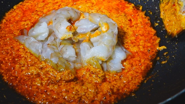 แกงคั่วสับปะรดกุ้ง แกงคั่วสับปะรดกุ้ง