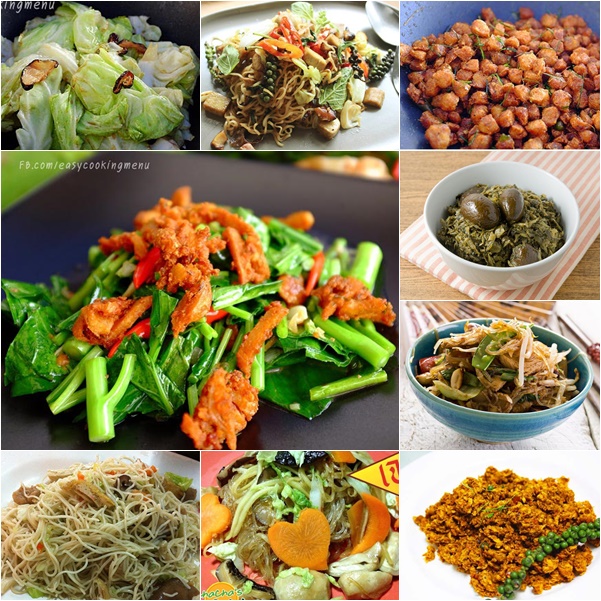 9 สูตรอาหารเจเมนูผัด 9 สูตรอาหารเจเมนูผัด