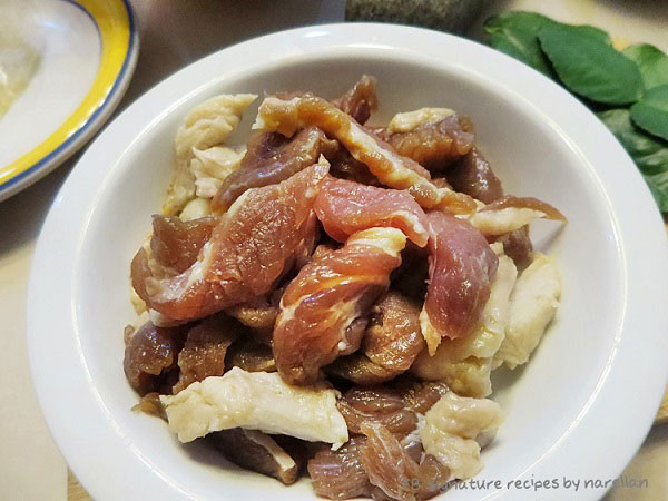 เนื้อเค็มต้มกะทิ เนื้อเค็มต้มกะทิ