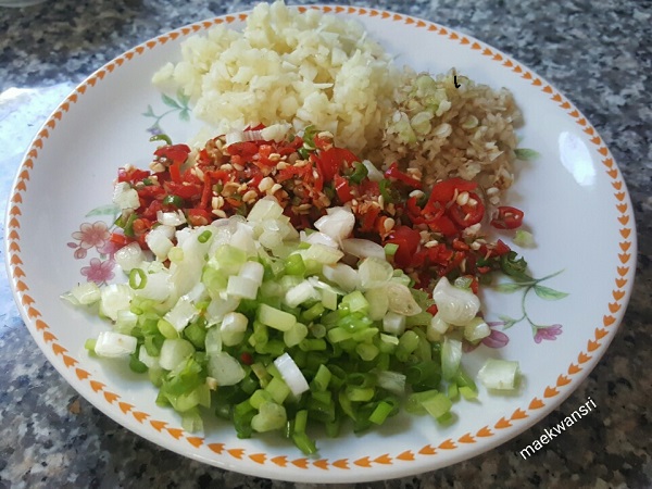 กุ้งผัดพริกสับ กุ้งผัดพริกสับ