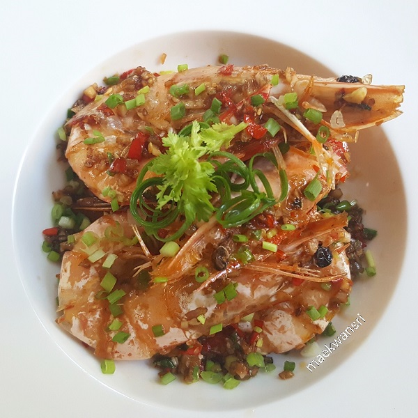 กุ้งผัดพริกสับ กุ้งผัดพริกสับ