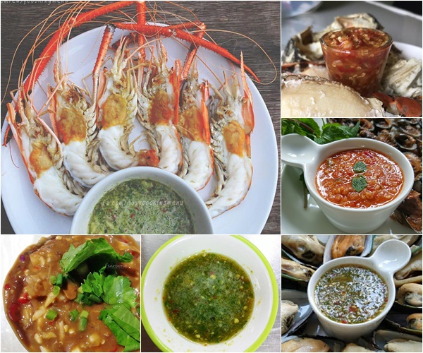 8 สูตรน้ำจิ้มอาหารทะเล 8 สูตรน้ำจิ้มอาหารทะเล
