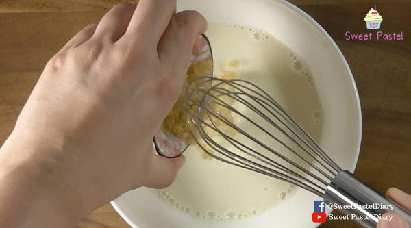 พุดดิ้งนมถั่วเหลืองชาเขียว พุดดิ้งนมถั่วเหลืองชาเขียว