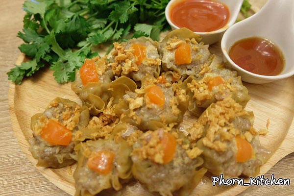 ขนมจีบหมูสับไข่เค็ม ขนมจีบหมูสับไข่เค็ม