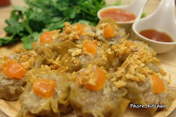 ขนมจีบหมูสับไข่เค็ม ขนมจีบหมูสับไข่เค็ม