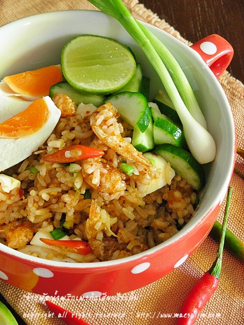 ข้าวผัดน้ำพริก ข้าวผัดน้ำพริก