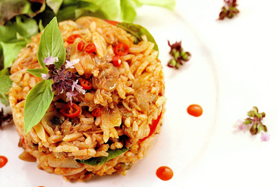 ข้าวผัดน้ำพริก ข้าวผัดน้ำพริก