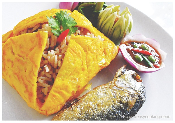ข้าวผัดน้ำพริก ข้าวผัดน้ำพริก