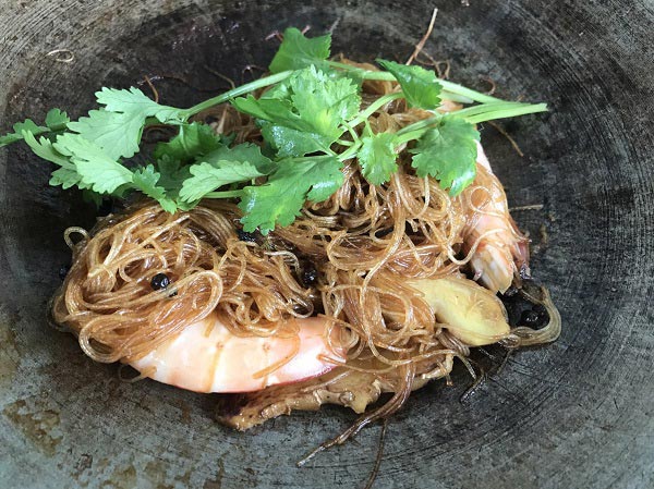กุ้งอบวุ้นเส้น กุ้งอบวุ้นเส้น