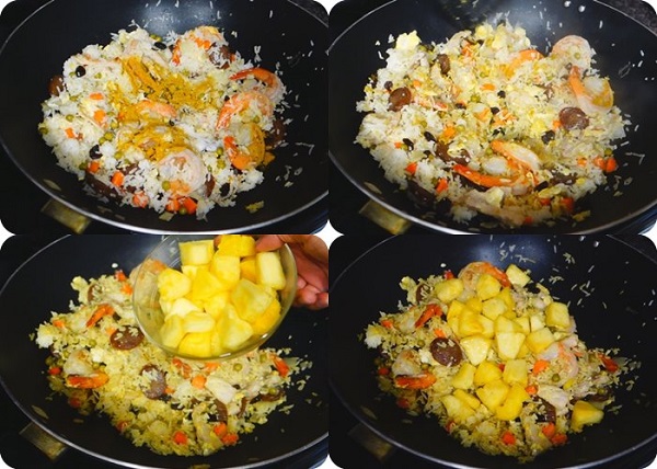 ข้าวผัดสับปะรด ข้าวผัดสับปะรด