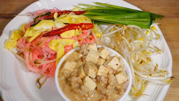 สูตรทำผัดหมี่ สูตรทำผัดหมี่