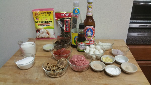 ซาลาเปาไส้หมูสับไข่ต้ม ซาลาเปาไส้หมูสับไข่ต้ม