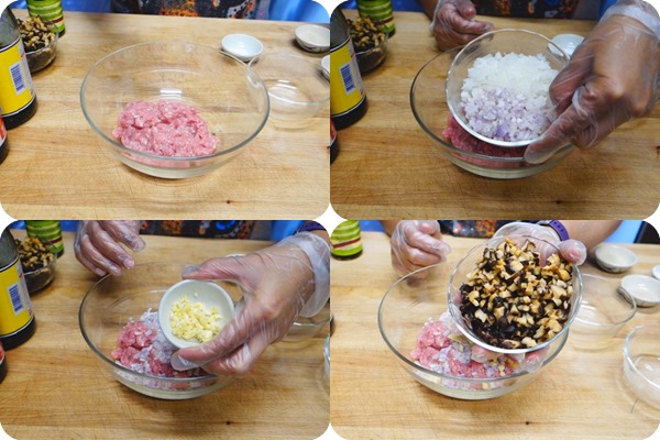ซาลาเปาไส้หมูสับไข่ต้ม ซาลาเปาไส้หมูสับไข่ต้ม