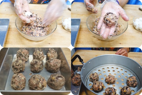 ซาลาเปาไส้หมูสับไข่ต้ม ซาลาเปาไส้หมูสับไข่ต้ม