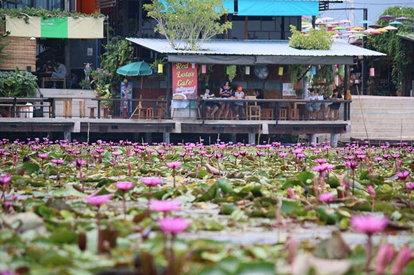 ตลาดน้ำทุ่งบัวแดง ตลาดน้ำทุ่งบัวแดง