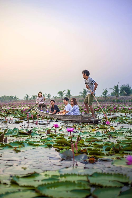 ตลาดน้ำทุ่งบัวแดง ตลาดน้ำทุ่งบัวแดง