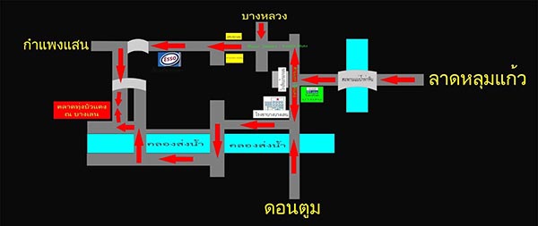 ตลาดน้ำทุ่งบัวแดง ตลาดน้ำทุ่งบัวแดง