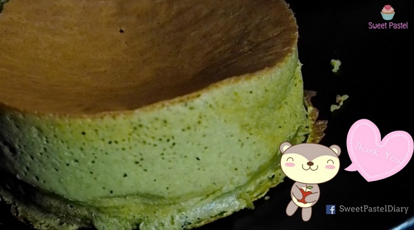 แพนเค้กชาเขียวซูเฟล่ แพนเค้กชาเขียวซูเฟล่