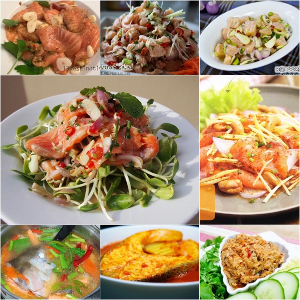 10 สูตรทำแซลมอนแซ่บ 10 สูตรทำแซลมอนแซ่บ