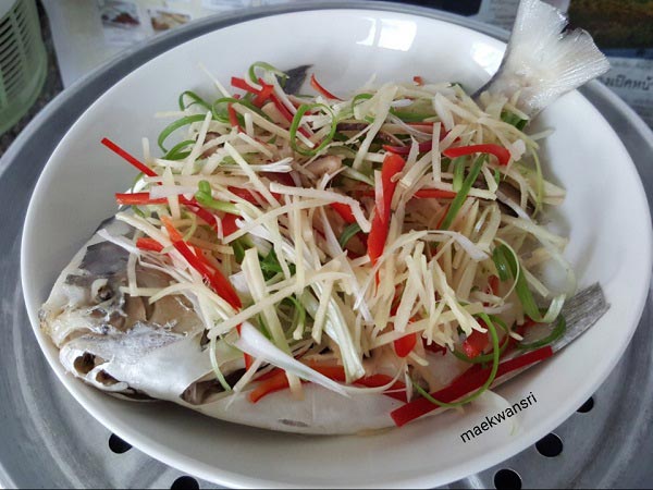 ปลาจาระเม็ดนึ่งซีอิ๊ว ปลาจาระเม็ดนึ่งซีอิ๊ว