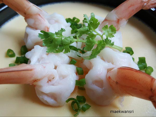 ไข่ตุ๋นนมสด ไข่ตุ๋นนมสด