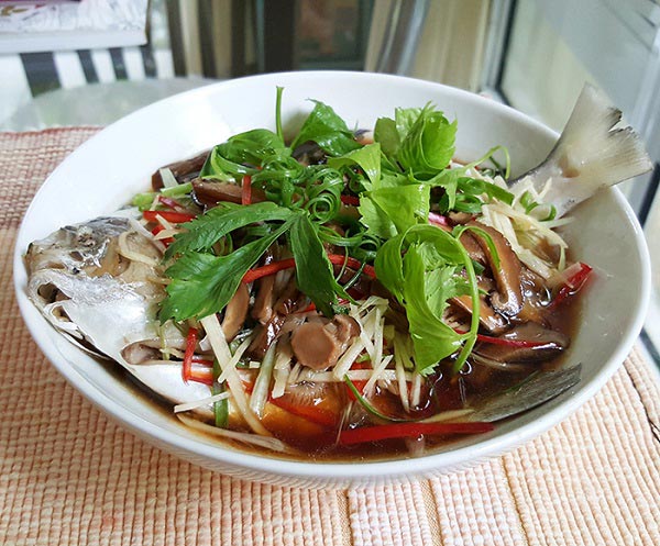 ปลาจาระเม็ดนึ่งซีอิ๊ว ปลาจาระเม็ดนึ่งซีอิ๊ว